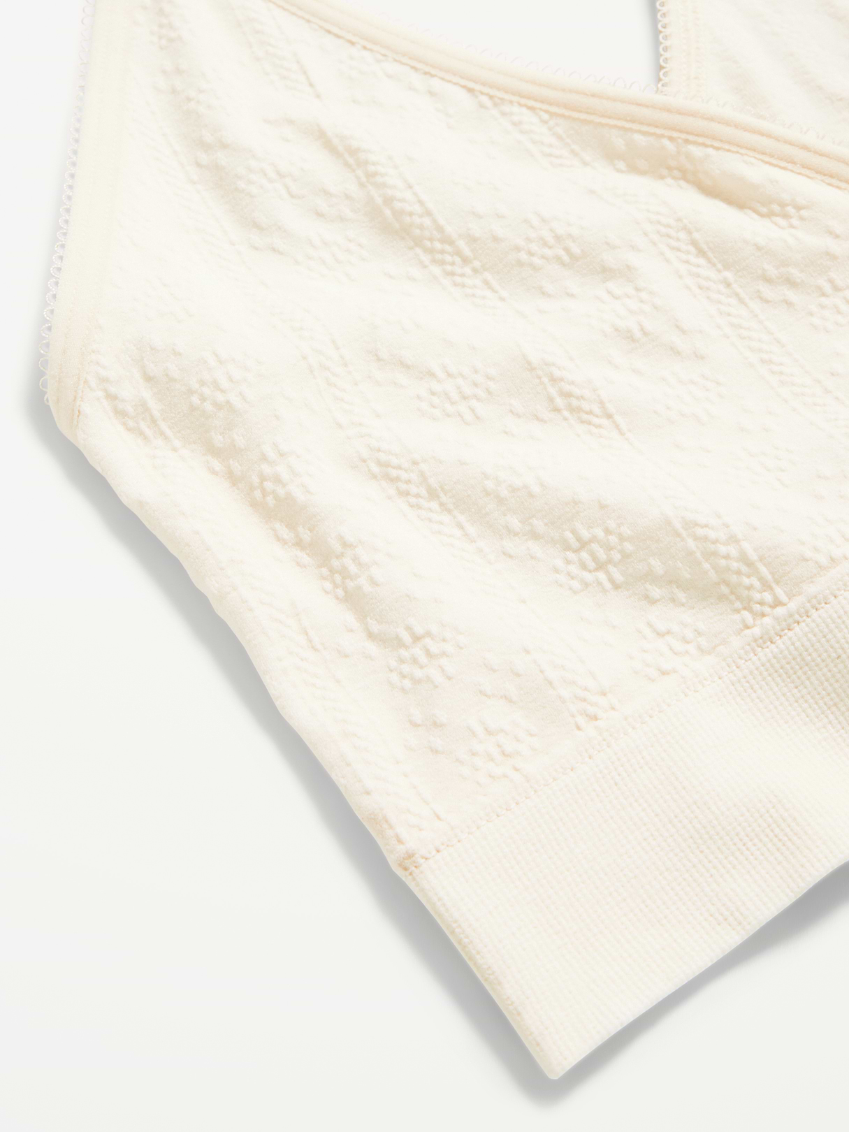 Seamless Racerback Bralette - Sea Salt