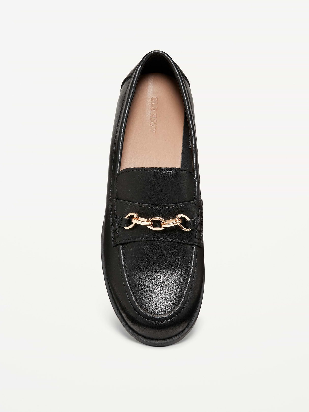 Faux-Leather Loafer - Black Jack