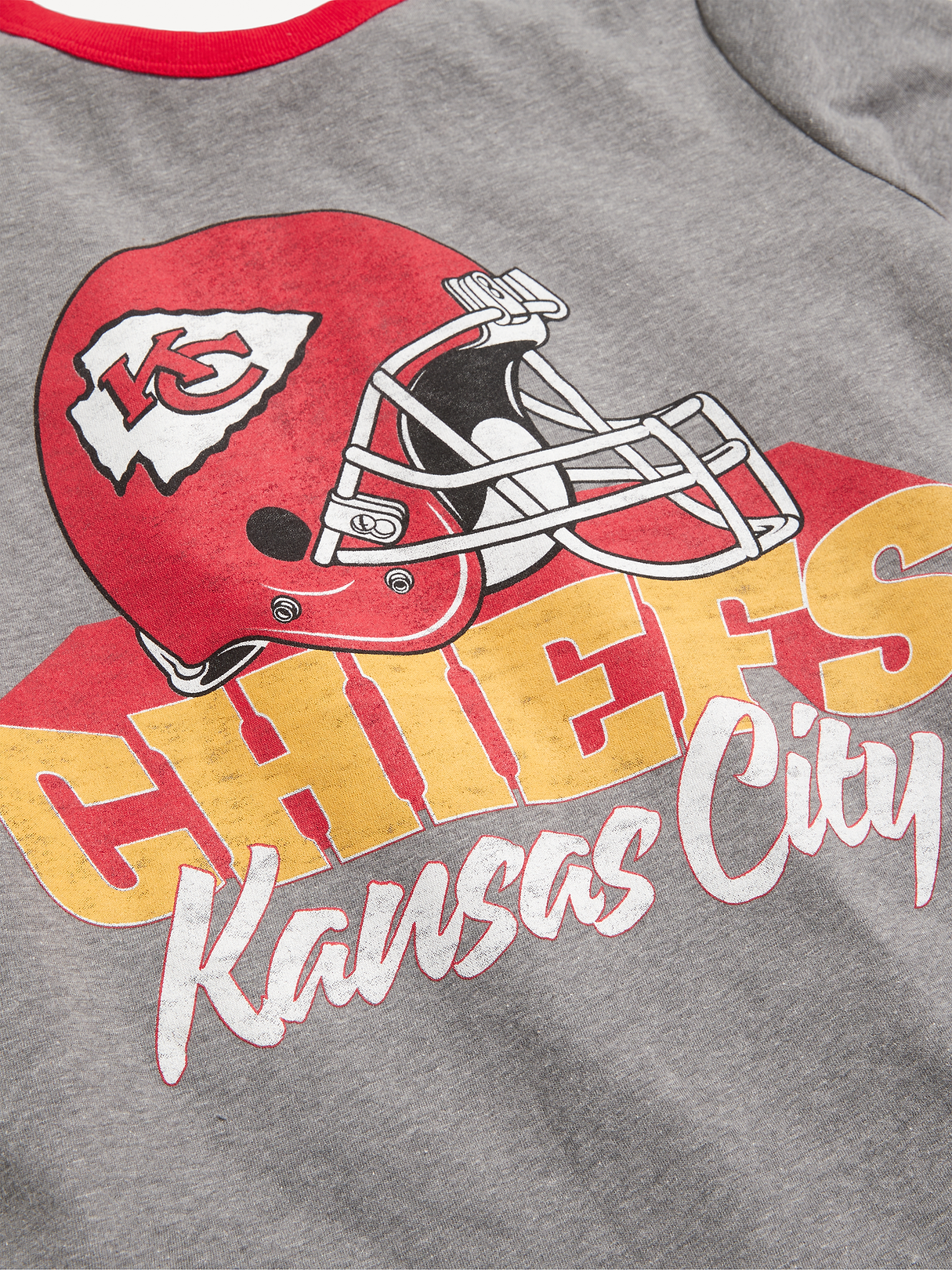 Dallas Cowboys EveryWear Crew-Neck Ringer T-Shirt - Kansas City Chiefs