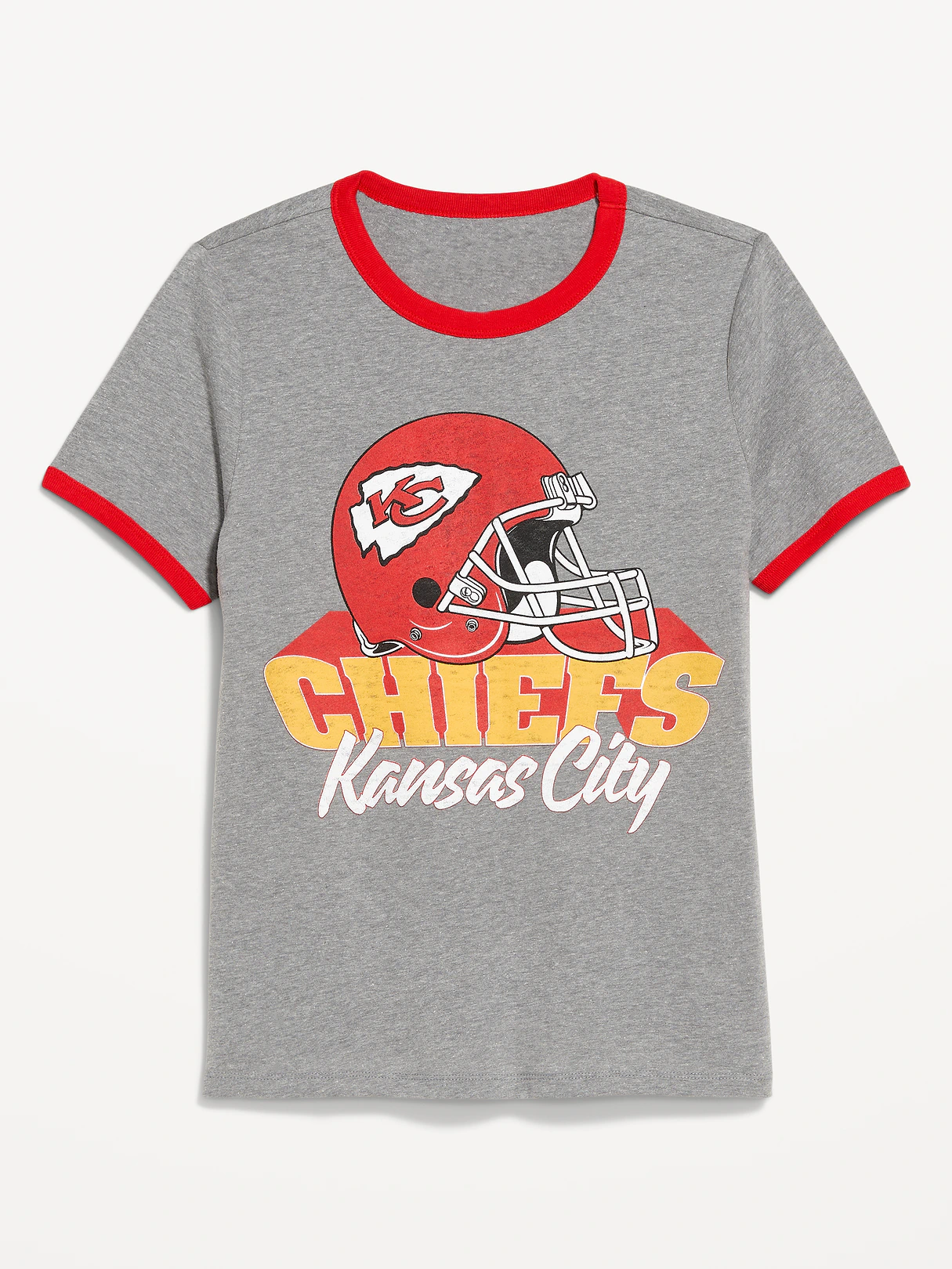 Dallas Cowboys EveryWear Crew-Neck Ringer T-Shirt - Kansas City Chiefs