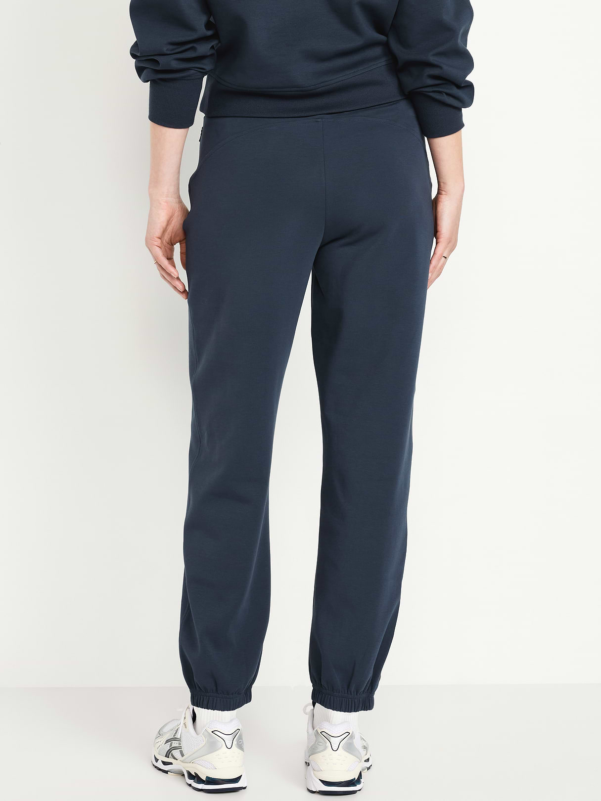 High-Waisted Dynamic Fleece Sweatpants - Dusk Navy