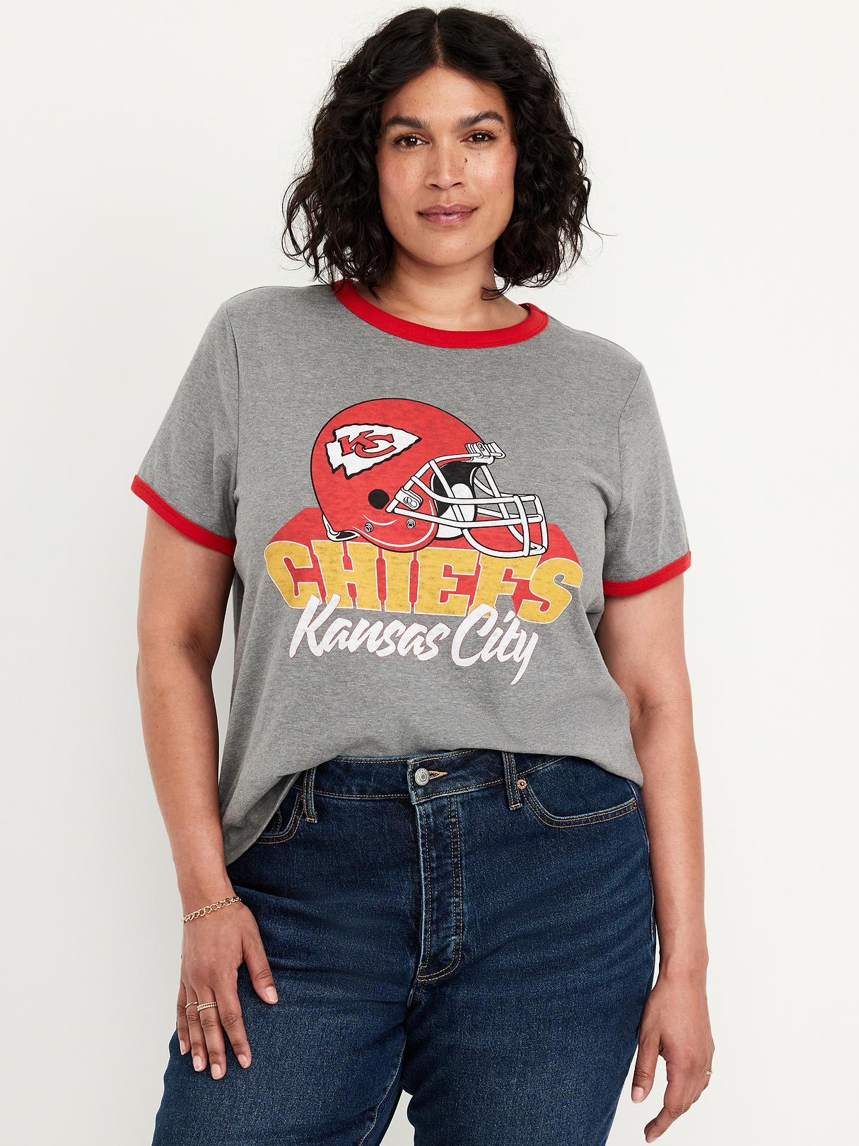 Dallas Cowboys EveryWear Crew-Neck Ringer T-Shirt - Kansas City Chiefs