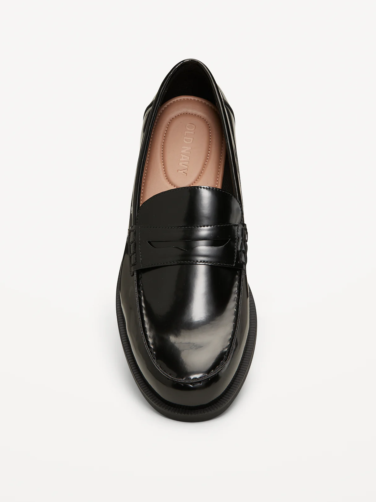Faux-Leather Loafers for Men - Black Jack