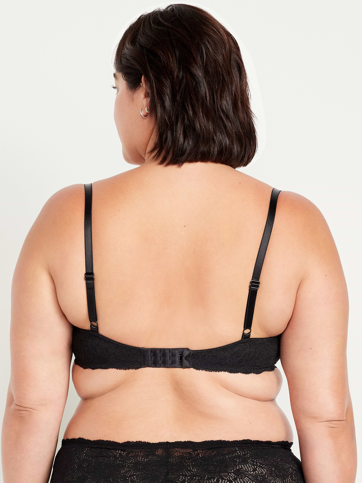 Lace Balconette Bra - Black Jack