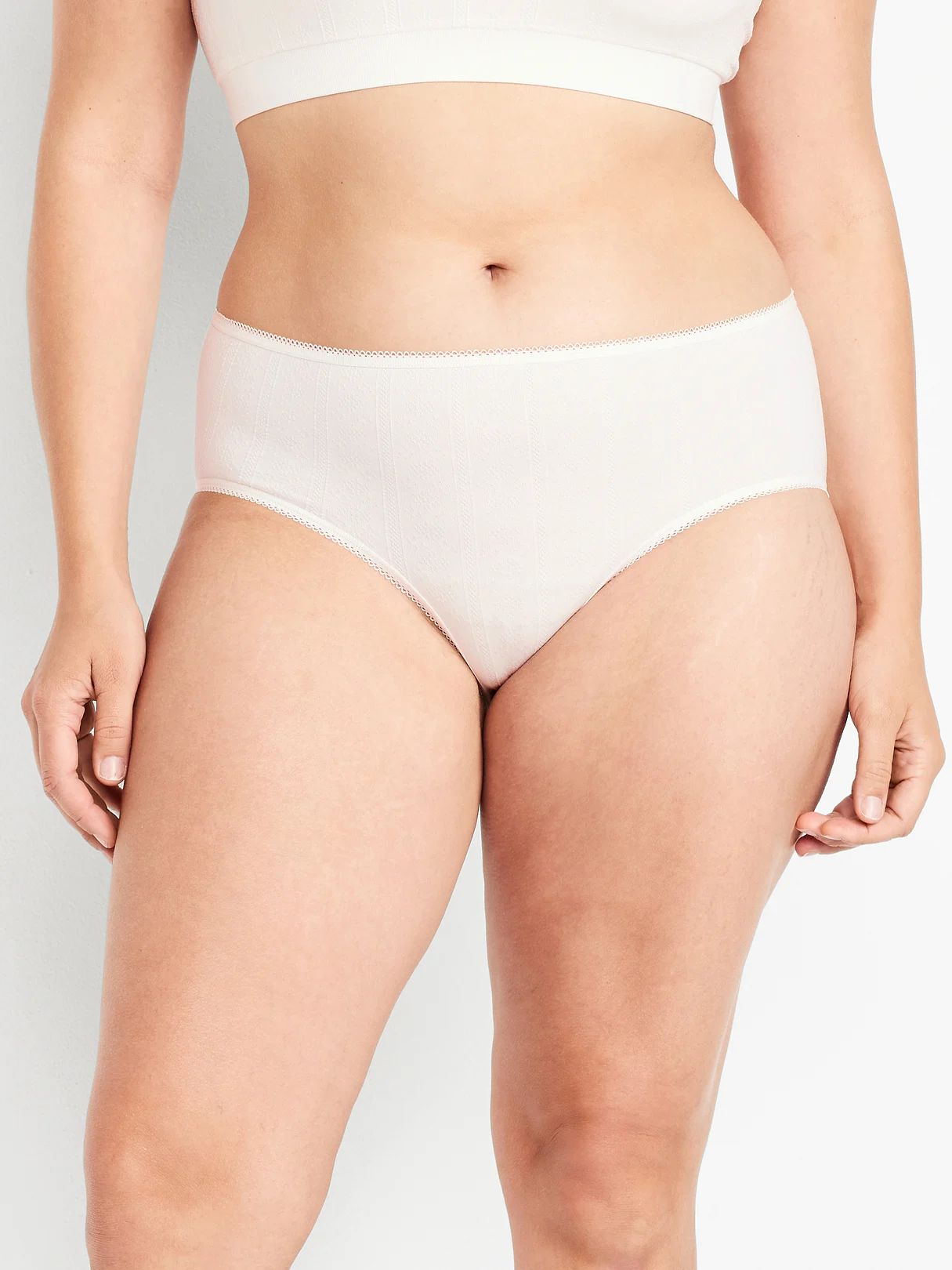 Seamless Hipster Underwear - Sea Salt