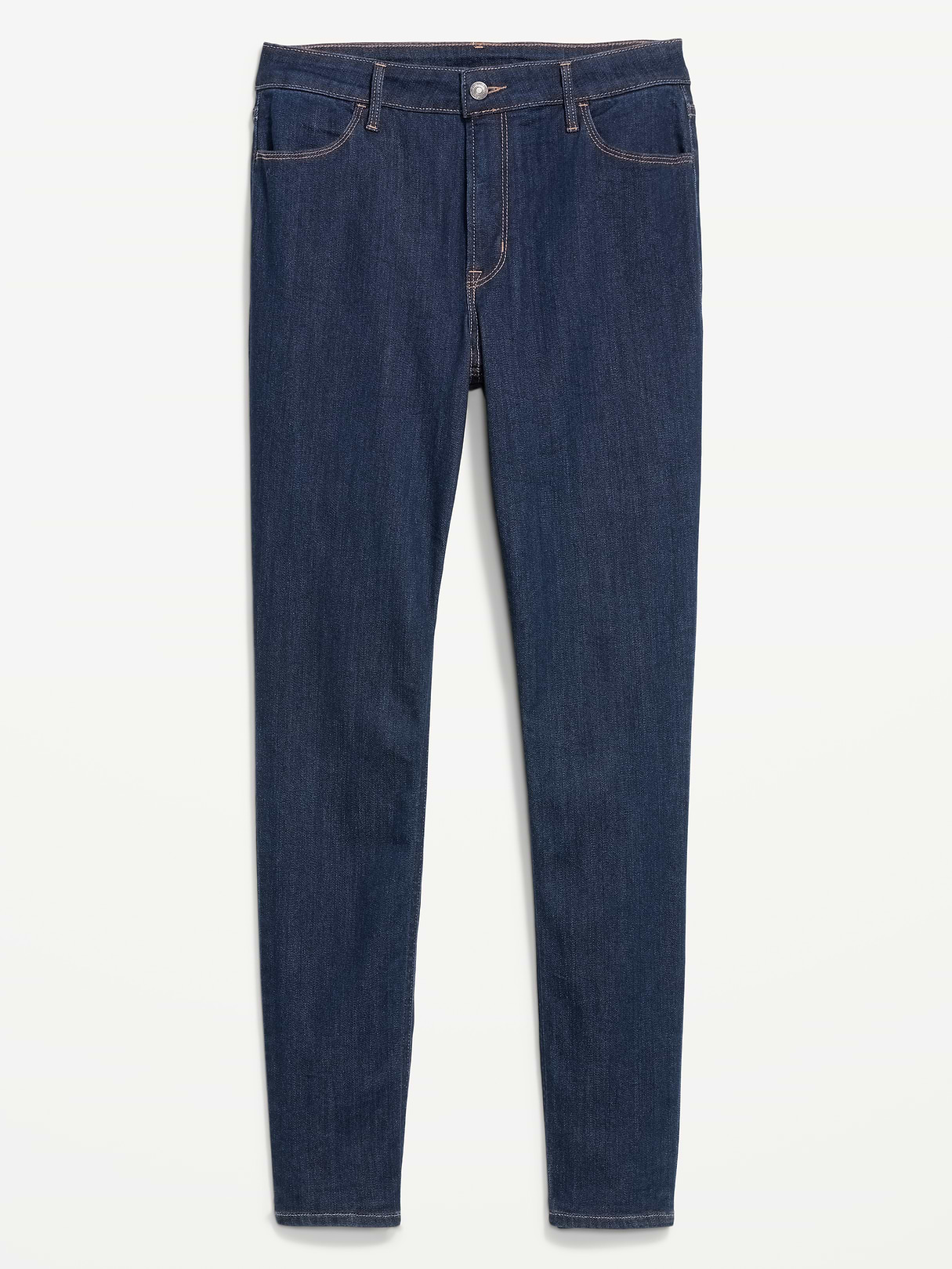 High-Waisted Wow Super-Skinny Jeans - Indigo