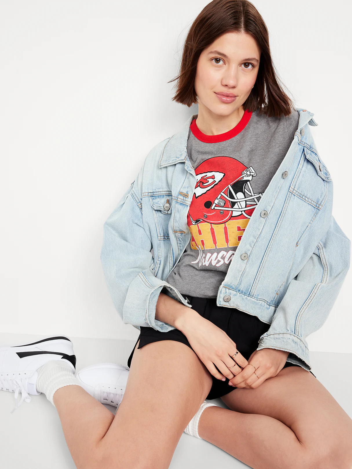 Dallas Cowboys EveryWear Crew-Neck Ringer T-Shirt - Kansas City Chiefs