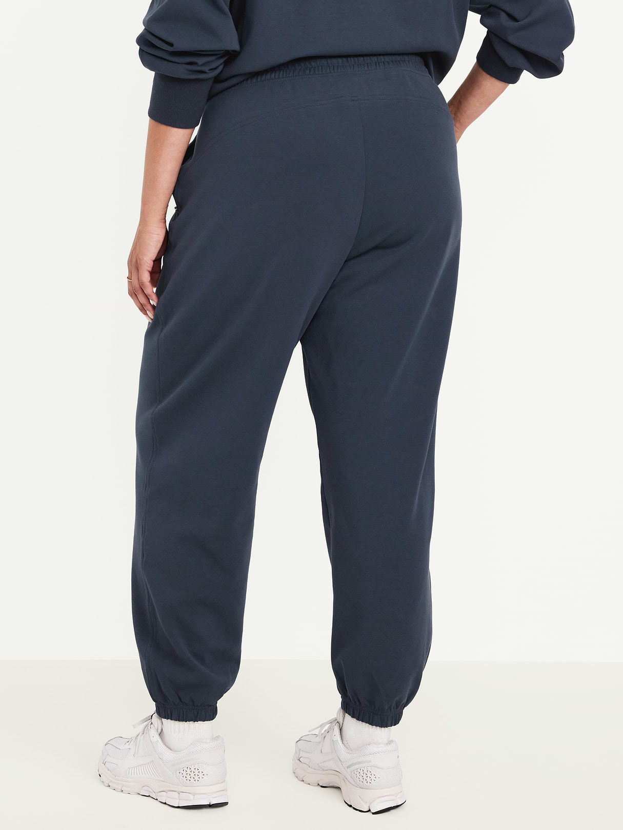 High-Waisted Dynamic Fleece Sweatpants - Dusk Navy