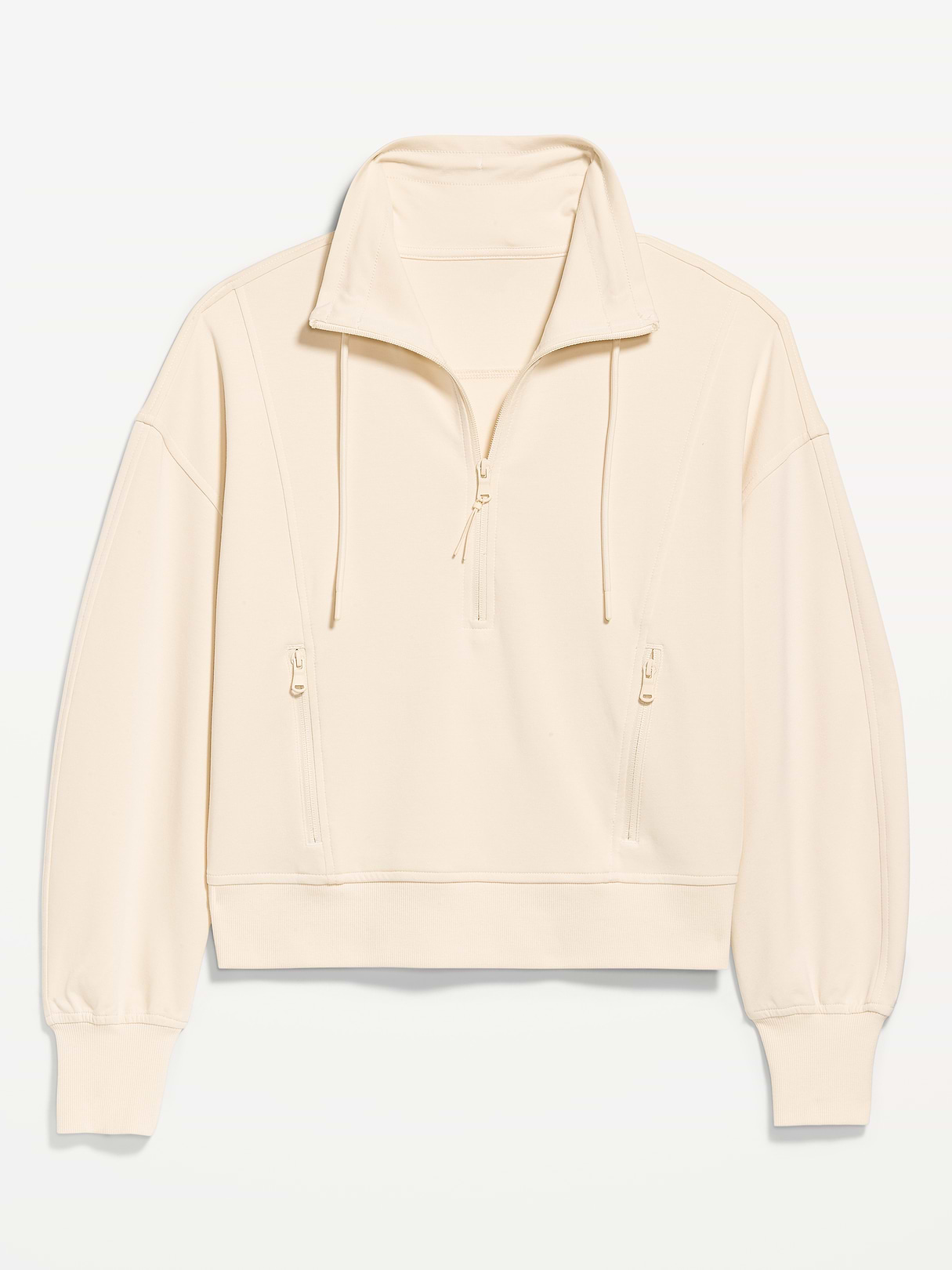 Dynamic Fleece Half-Zip Sweatshirt - Howlite