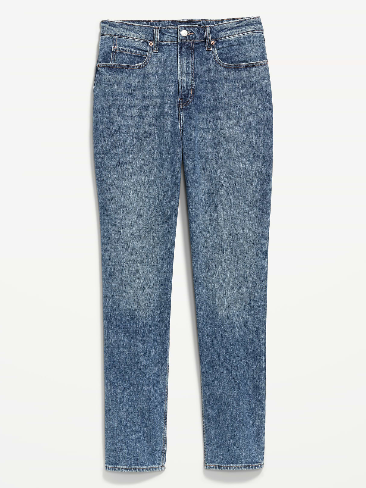 Curvy Extra High-Waisted Straight Jeans - Harper