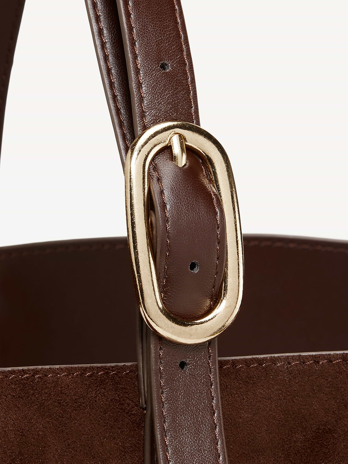Medium Carrie Tote Bag - Dark Chocolate
