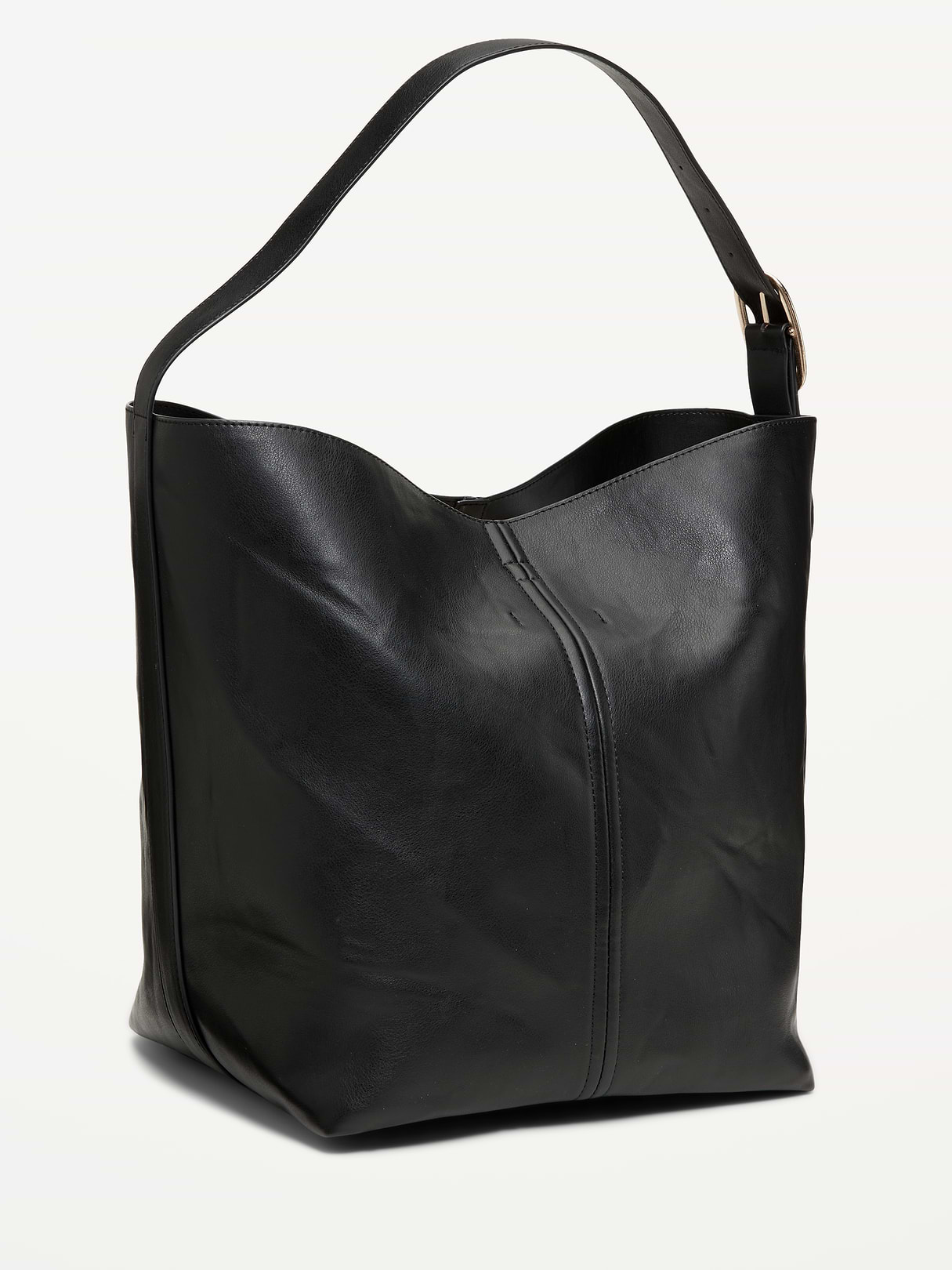 Large Carrie Tote Bag - True Black