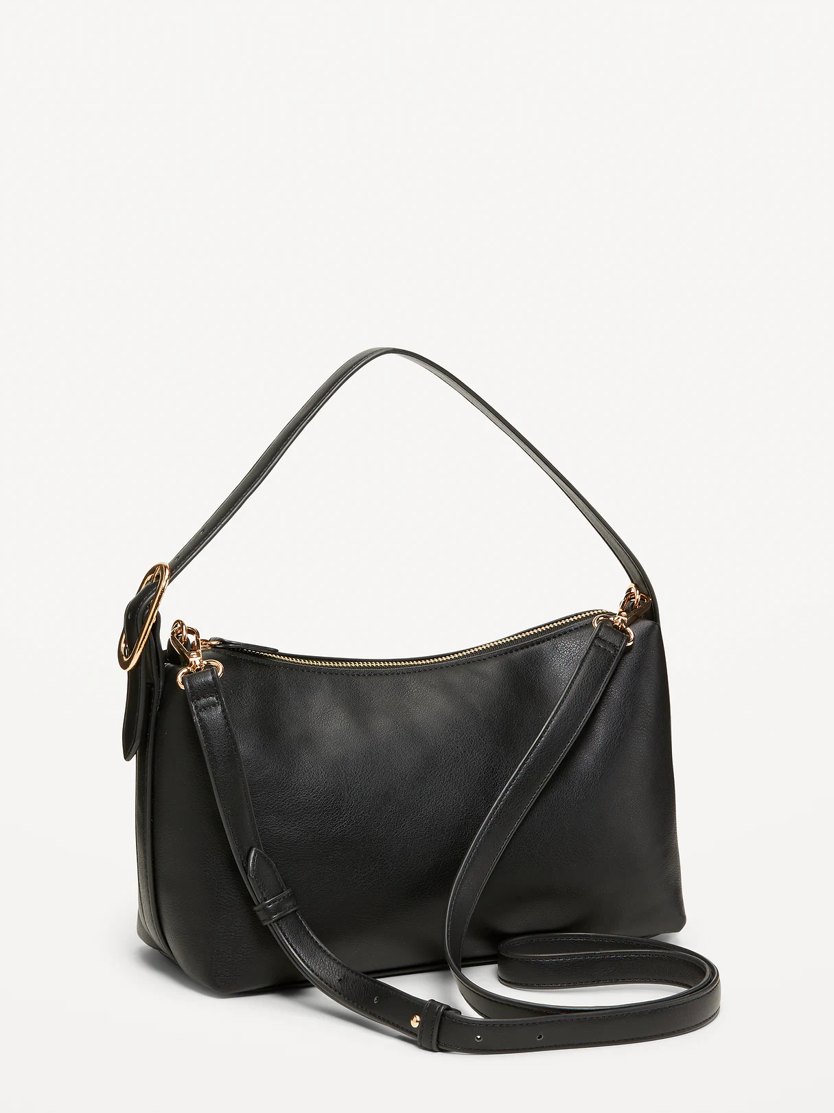 Convertible Carrie Crossbody Bag - True Black