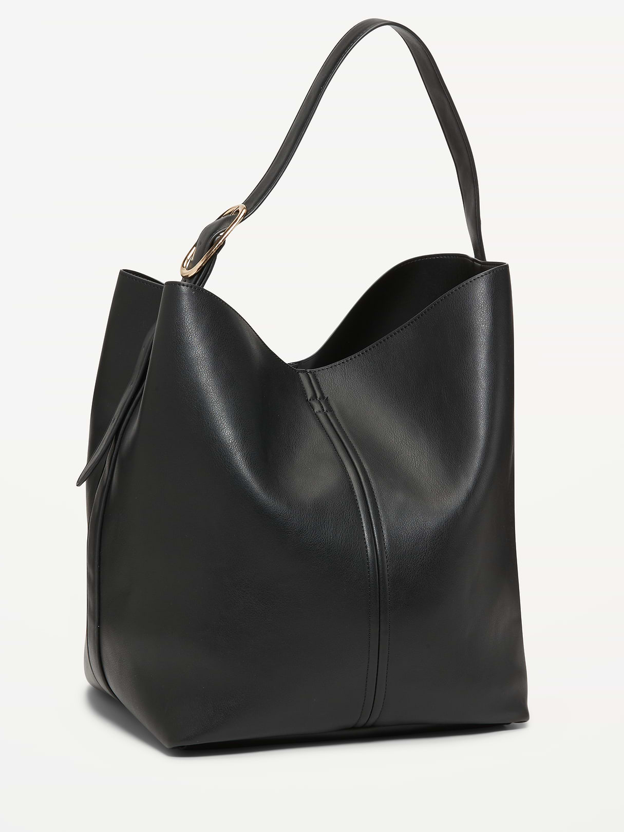 Large Carrie Tote Bag - True Black