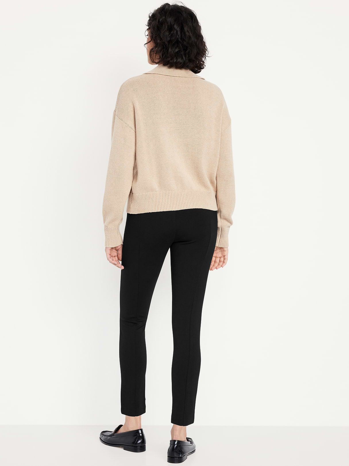 Extra High-Waisted Stevie Skinny Pants - Black Jack