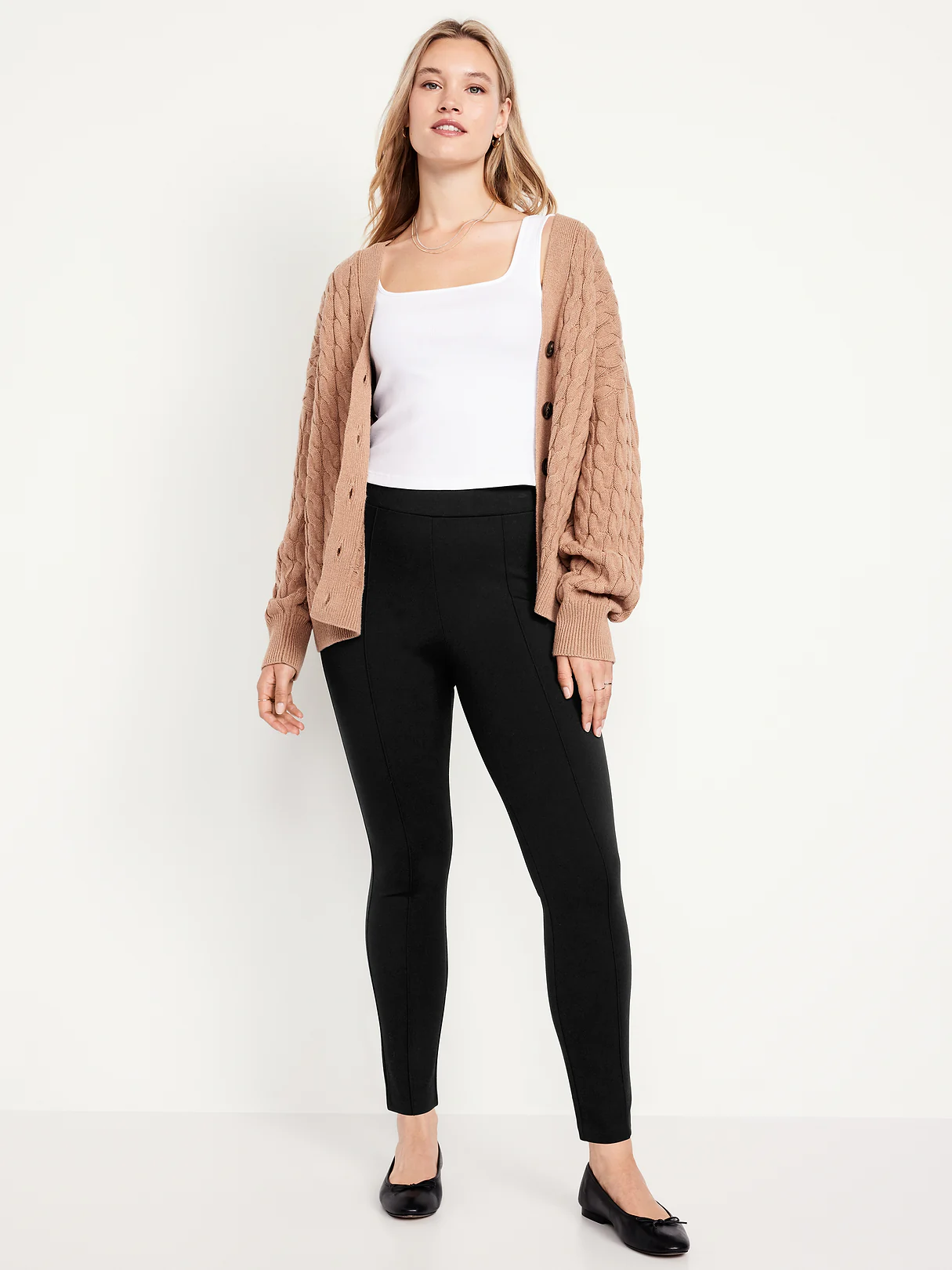 Extra High-Waisted Stevie Skinny Pants - Black Jack