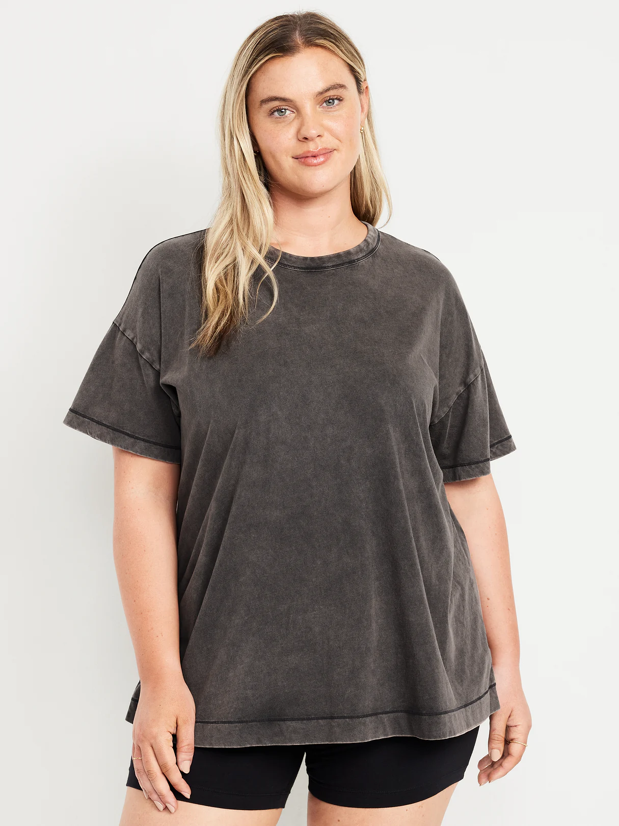 Oversized EveryWear Tunic T-Shirt - Panther