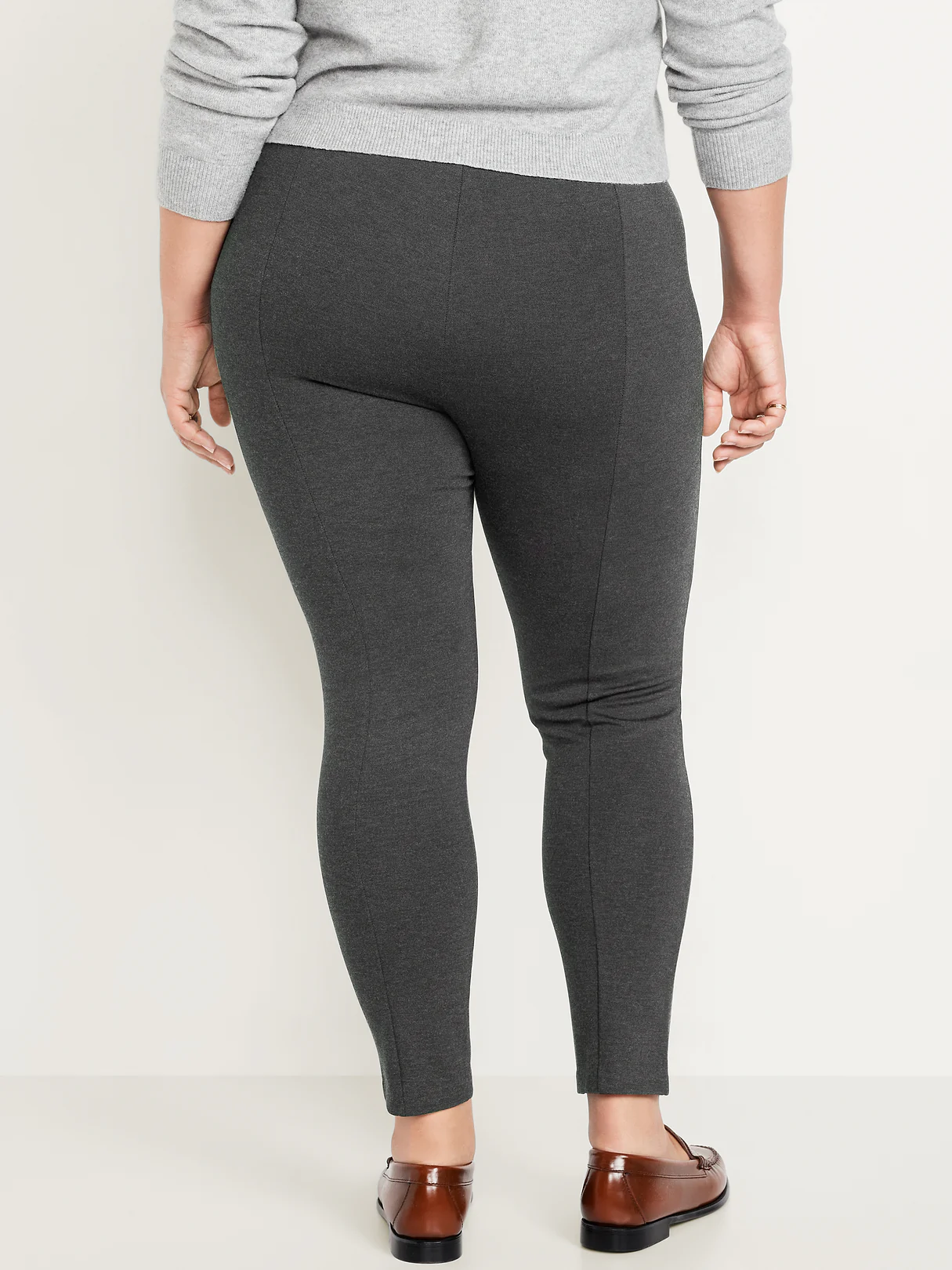 Extra High-Waisted Stevie Skinny Pants - Original Gray