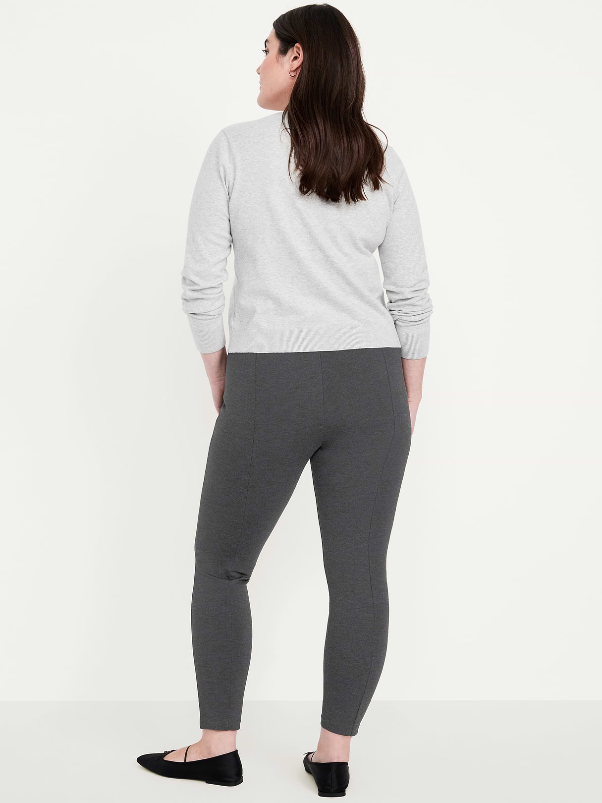 Extra High-Waisted Stevie Skinny Pants - Original Gray