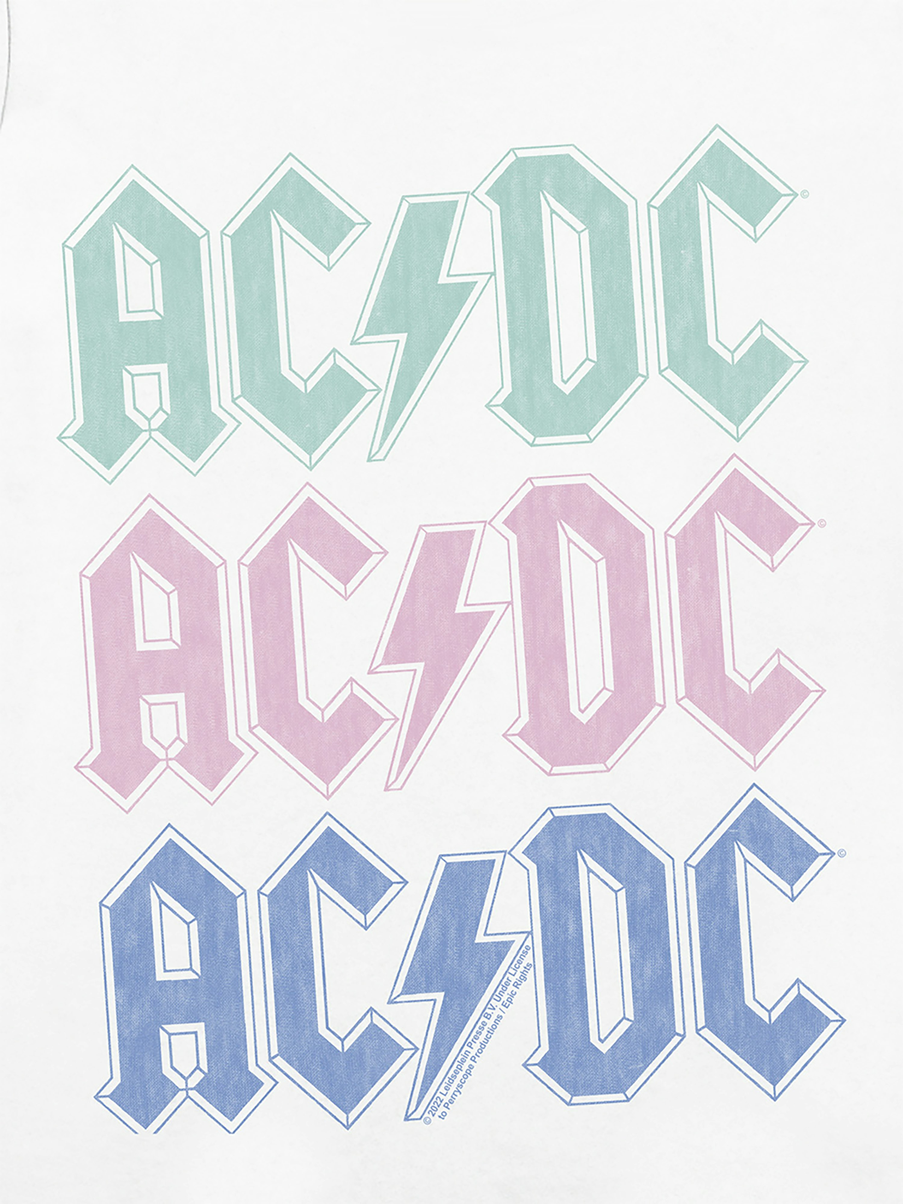 ACDC  Graphic T-Shirt for Women - White