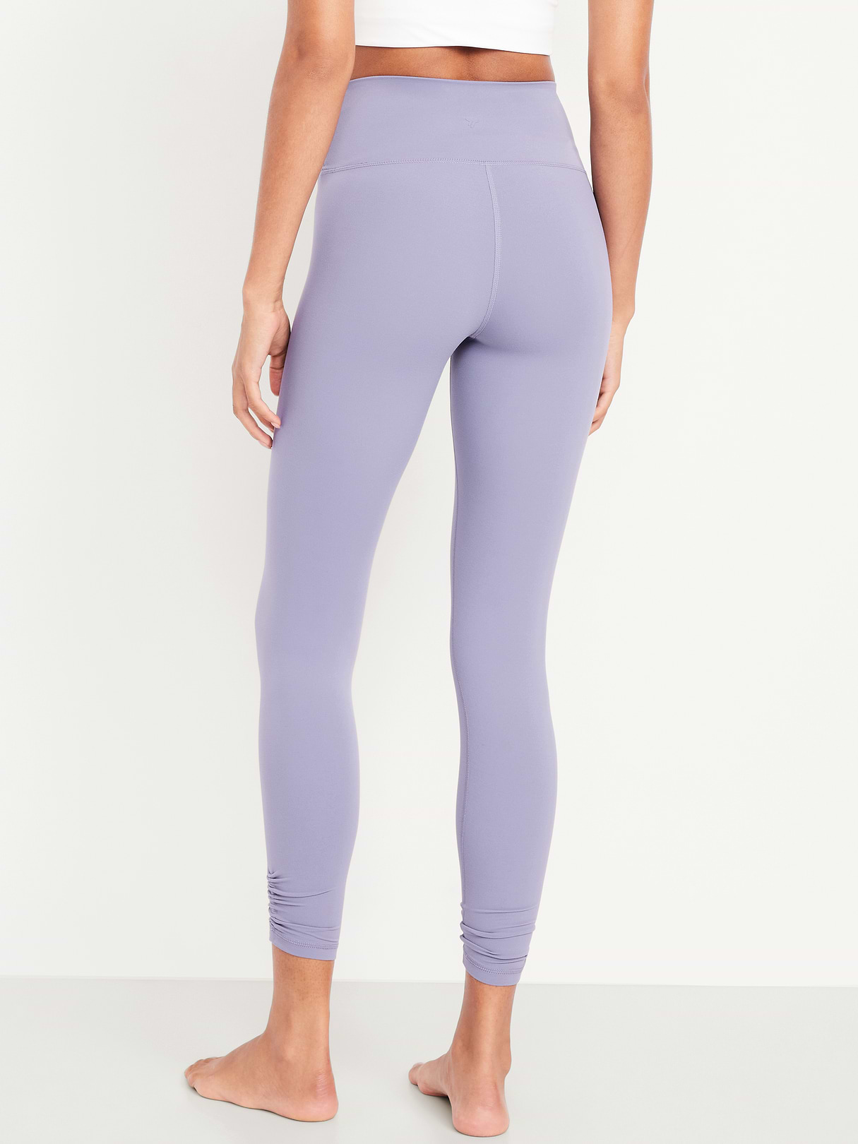 High-Waisted StudioSmooth Ruched Leggings - Lunar Path