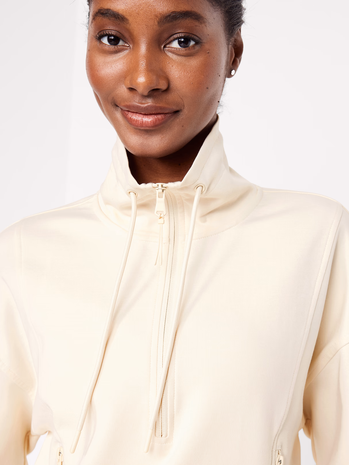 Dynamic Fleece Half-Zip Sweatshirt - Howlite