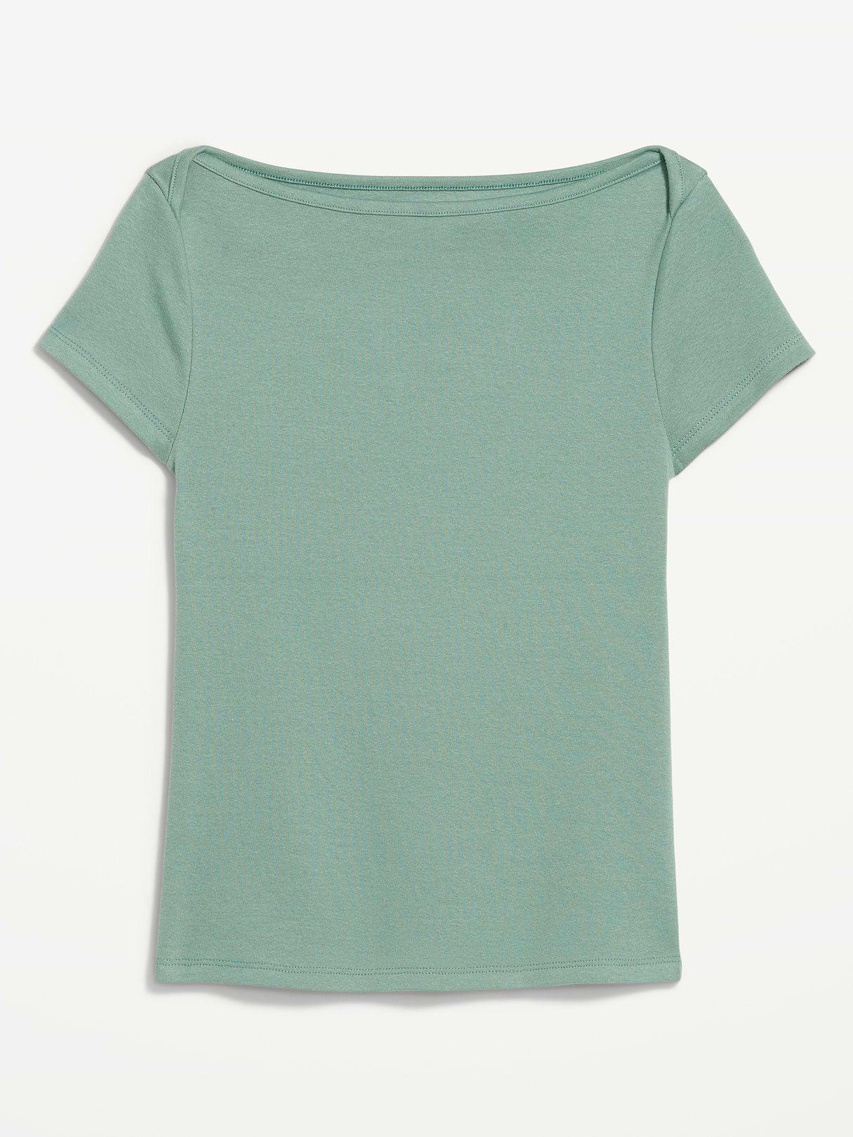Snug Boatneck T-Shirt - Dried Herb