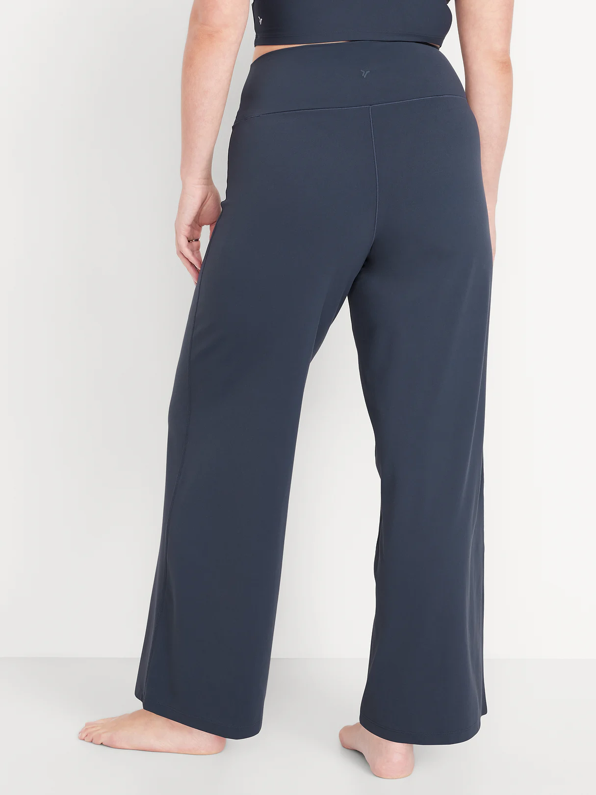 High-Waisted StudioSmooth Wide-Leg Pants - Dusk Navy