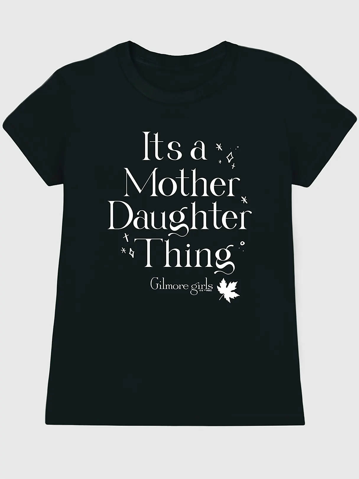 Gilmore Girls Its a Mother Daughter Thing Graphic T-Shirt - Black