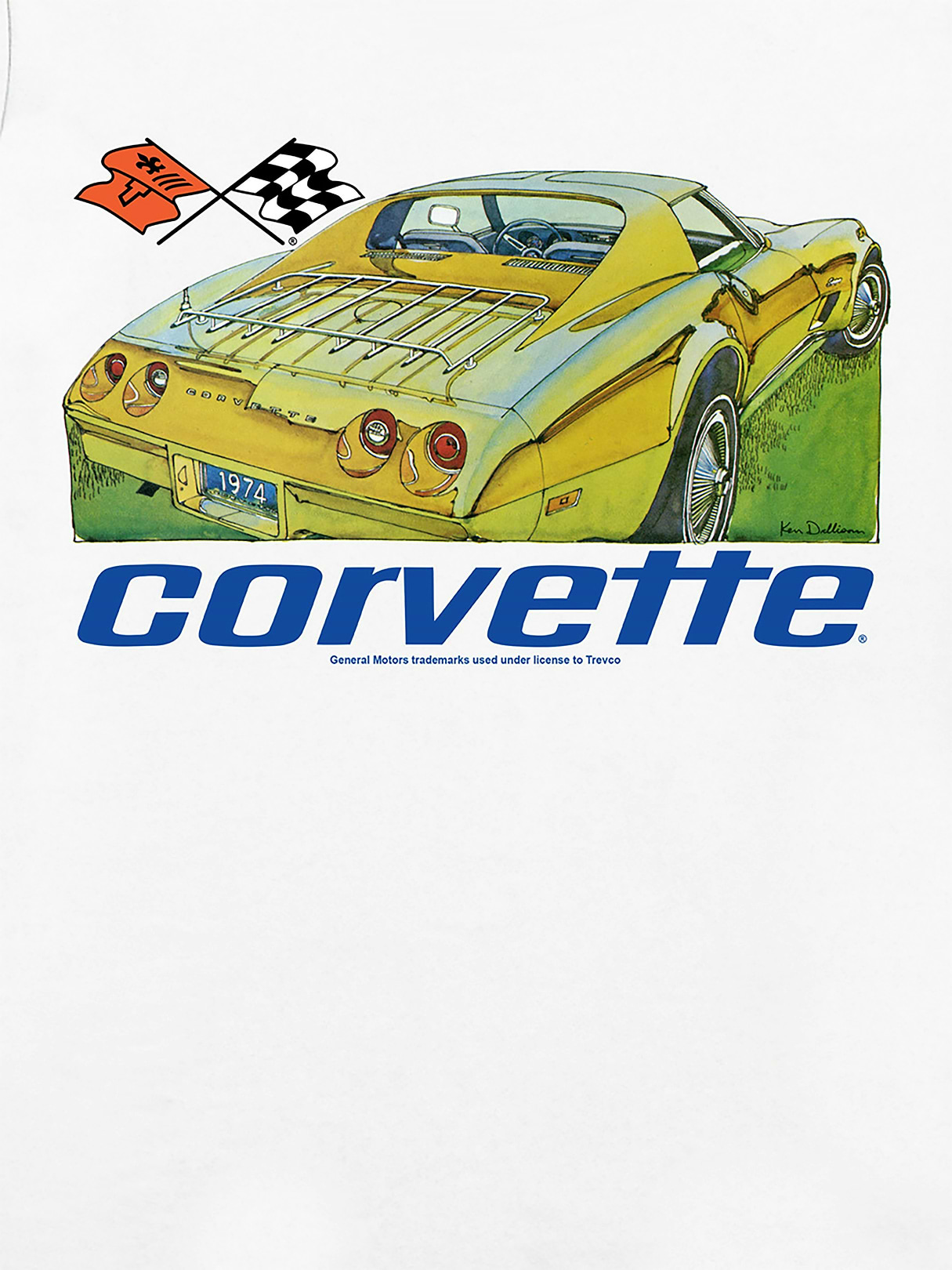 Chevy Chevrolet 74 Graphic T-Shirt - White