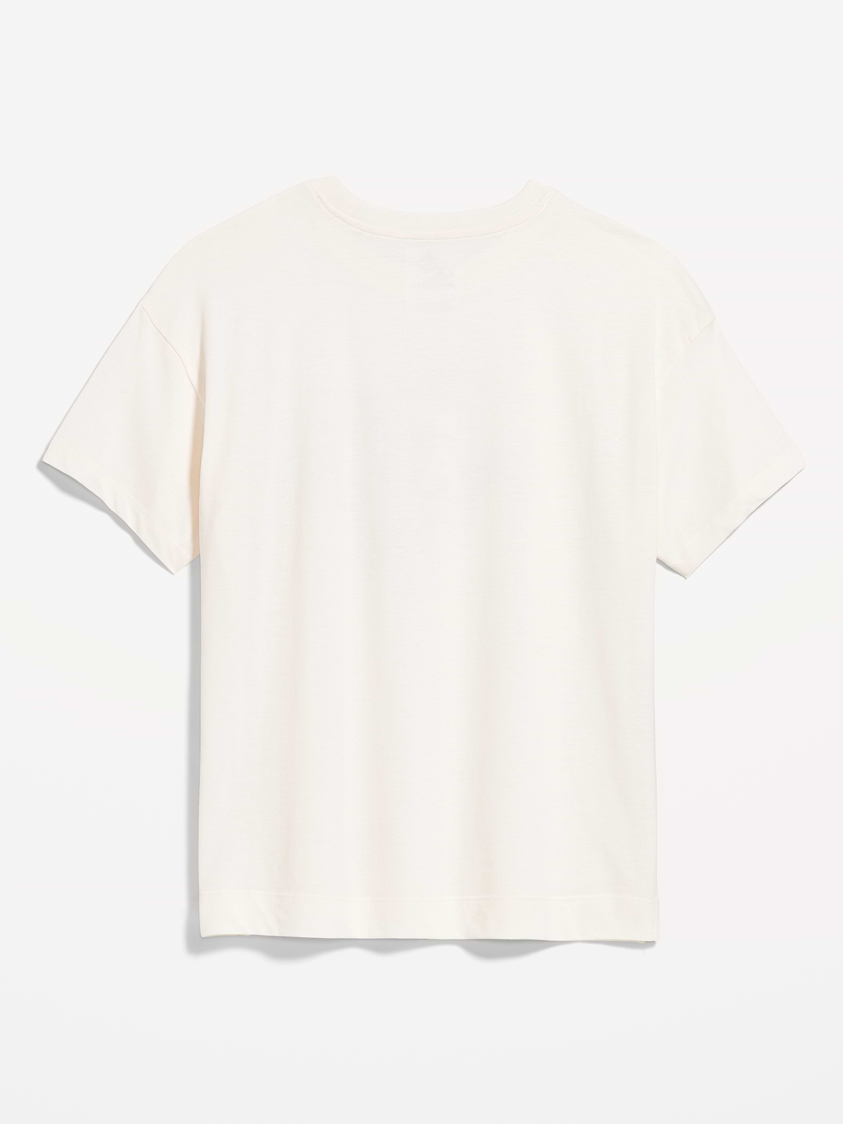 NHL Crew-Neck T-Shirt for Women - Canucks Cream