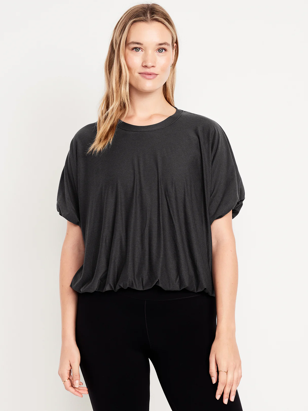 CloudMotion Bubble Top - Black Jack