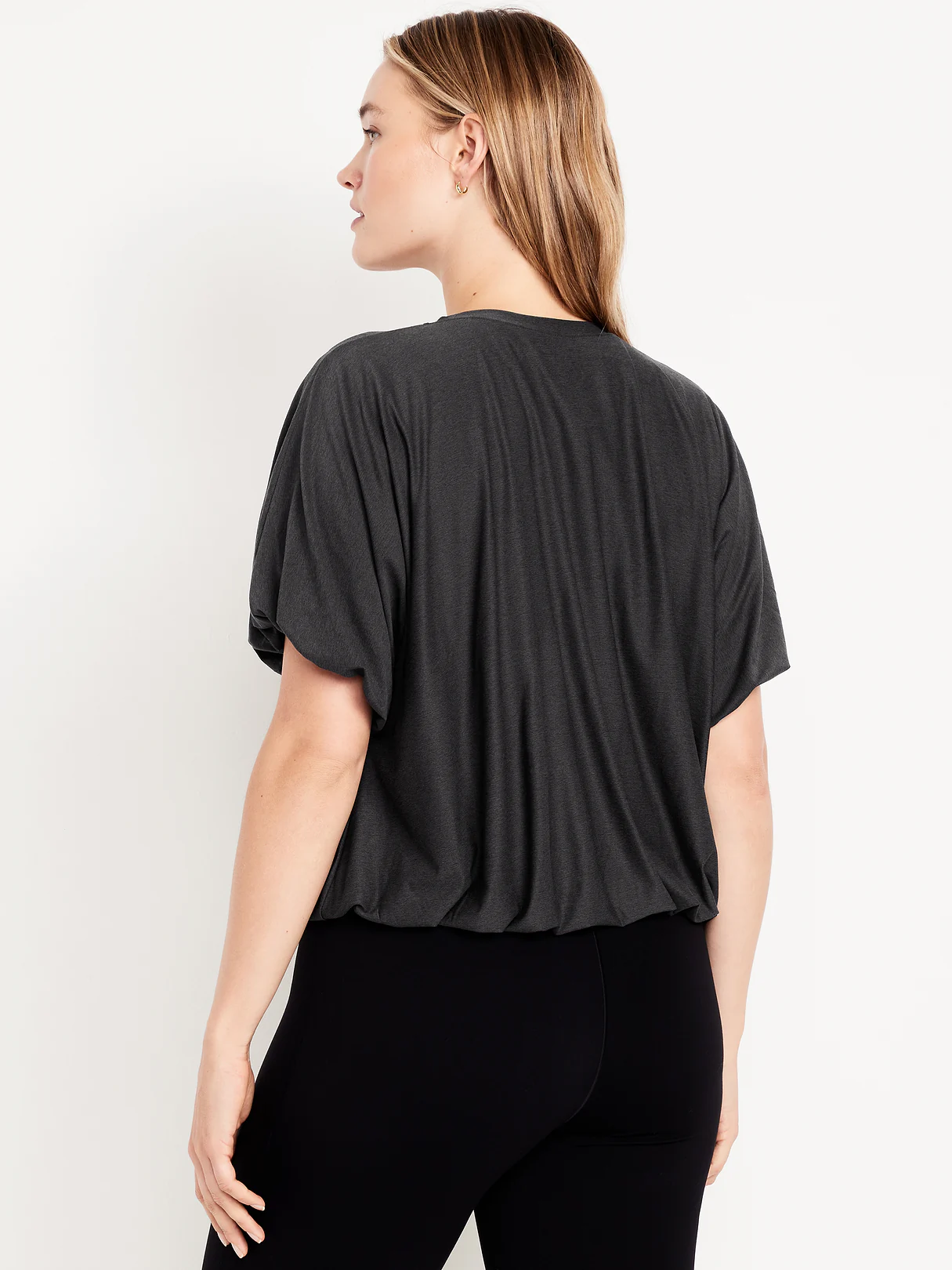 CloudMotion Bubble Top - Black Jack