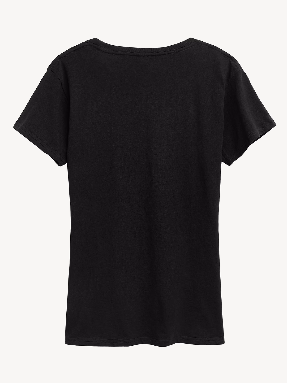 Snoopy Great Wave Short Sleeve Graphic Tee - Black
