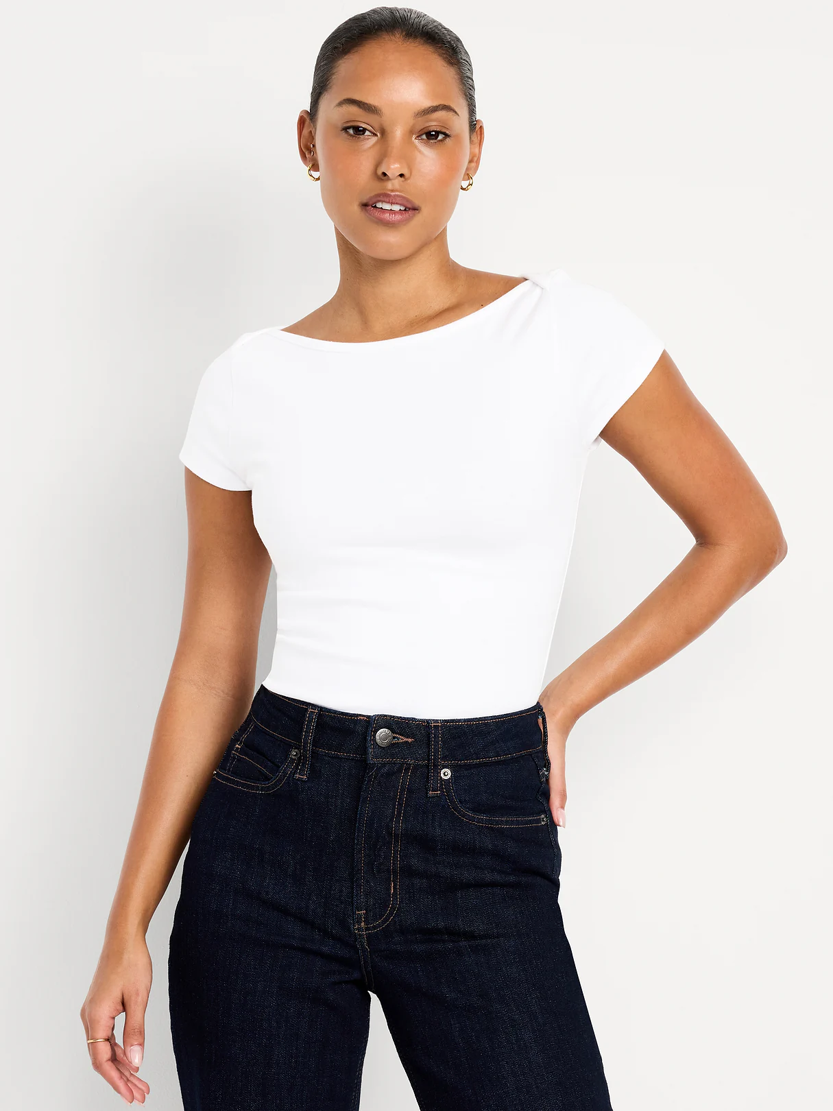 Snug Boatneck T-Shirt - Calla Lilies