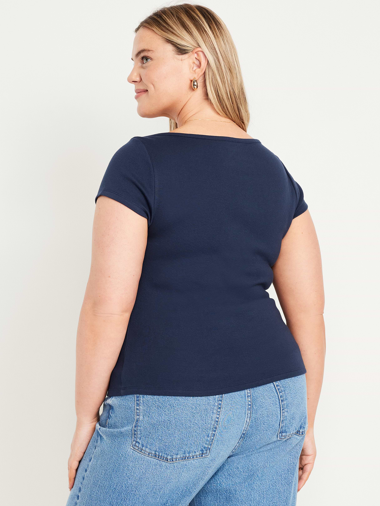 Snug Boatneck T-Shirt - Arctic Depth