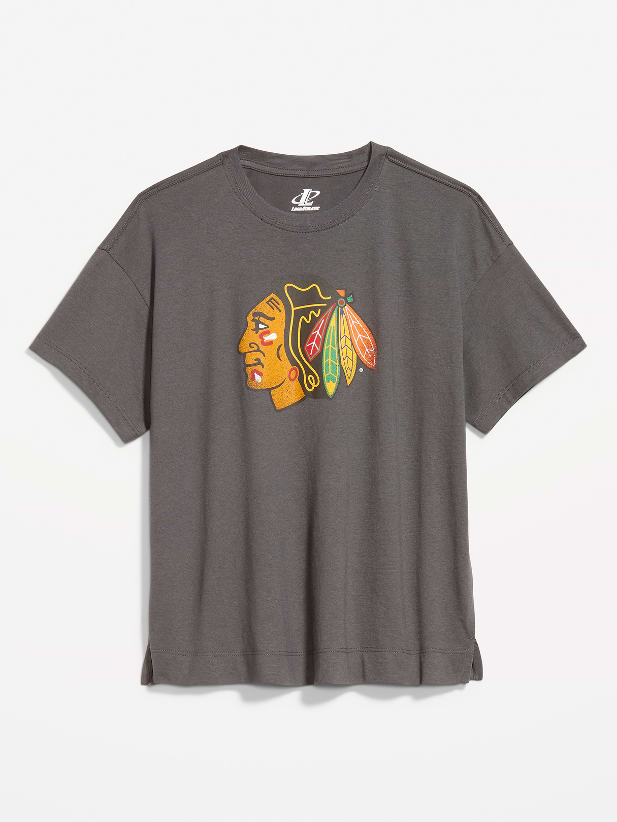 NHL Crew-Neck T-Shirt for Women - Blackhawk Black