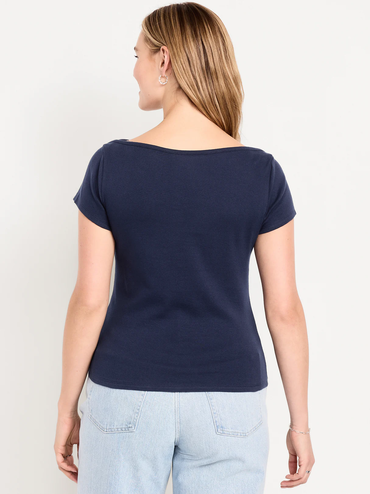 Snug Boatneck T-Shirt - Arctic Depth