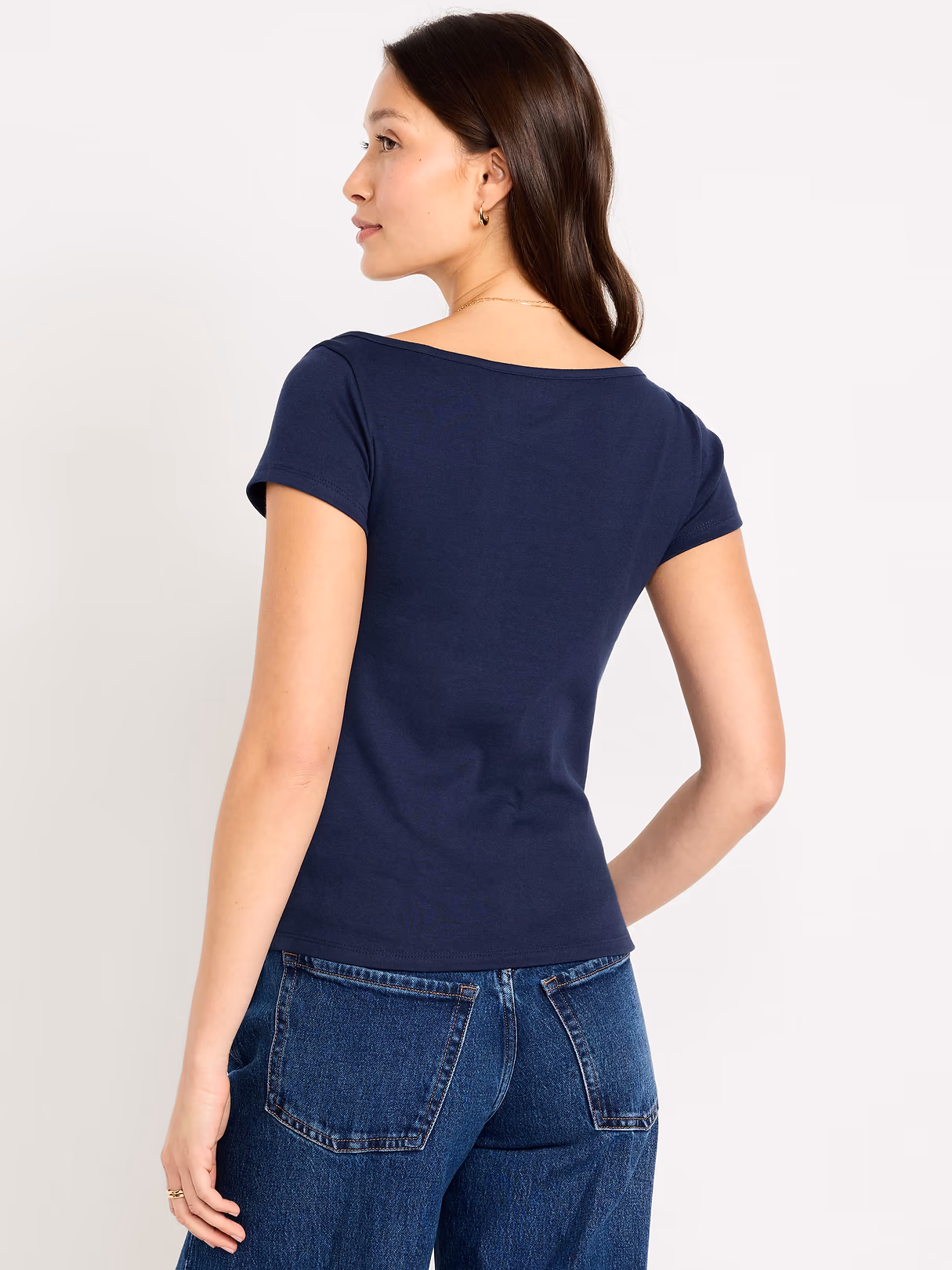 Snug Boatneck T-Shirt - Arctic Depth