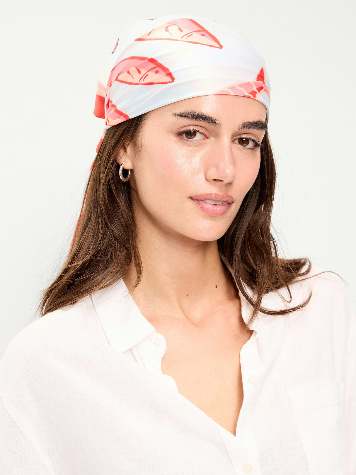 Outtek™ Silky Scarf - Red Fish