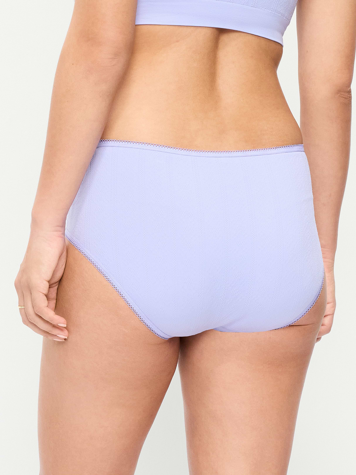Seamless Hipster Underwear - Pale Cornflower