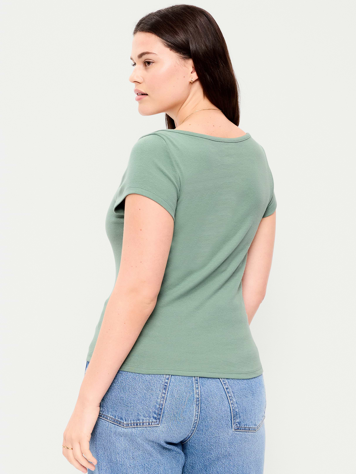 Snug Boatneck T-Shirt - Black Jack