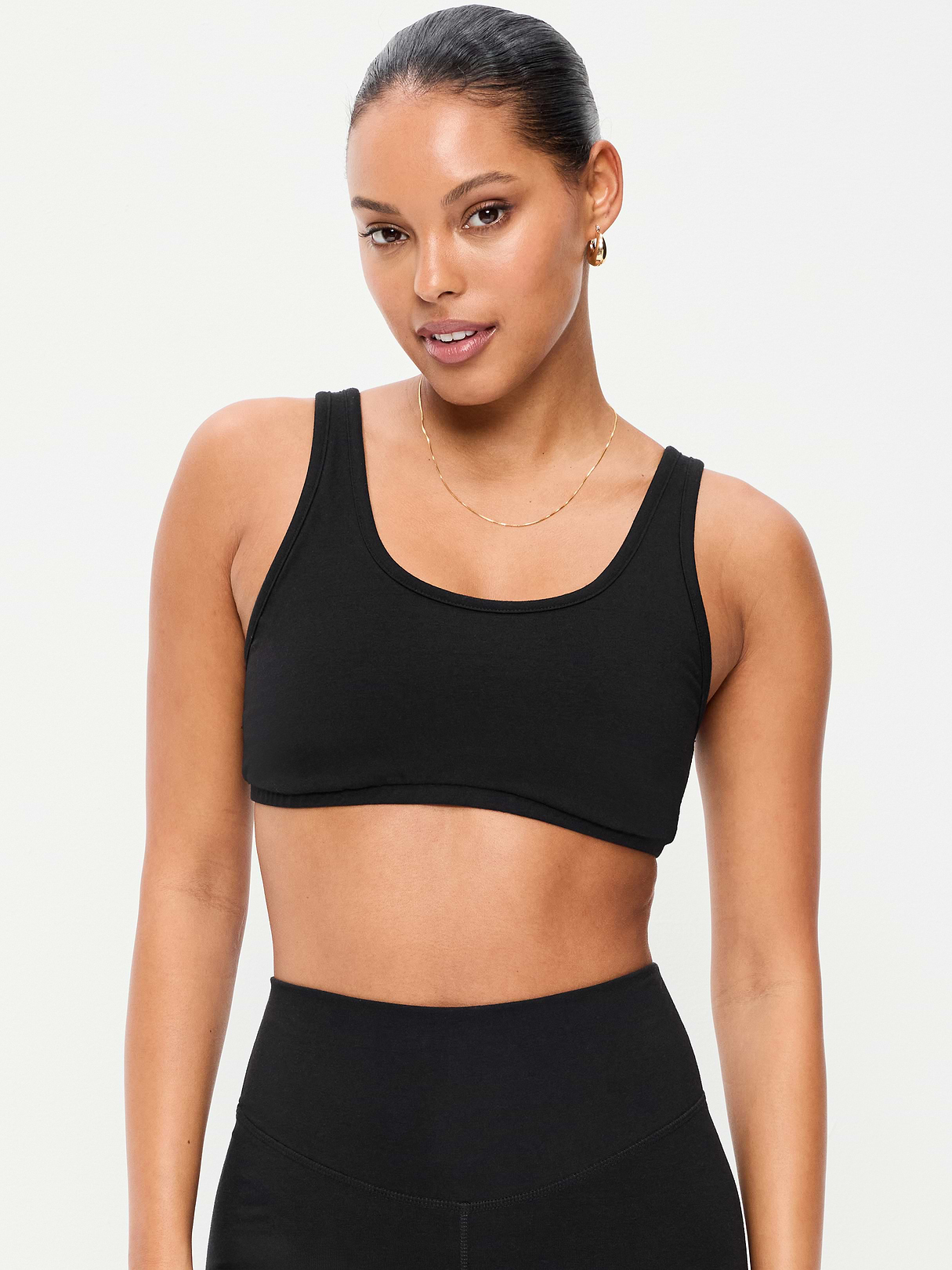Light Support PowerChill Sports Bra - Black Jack
