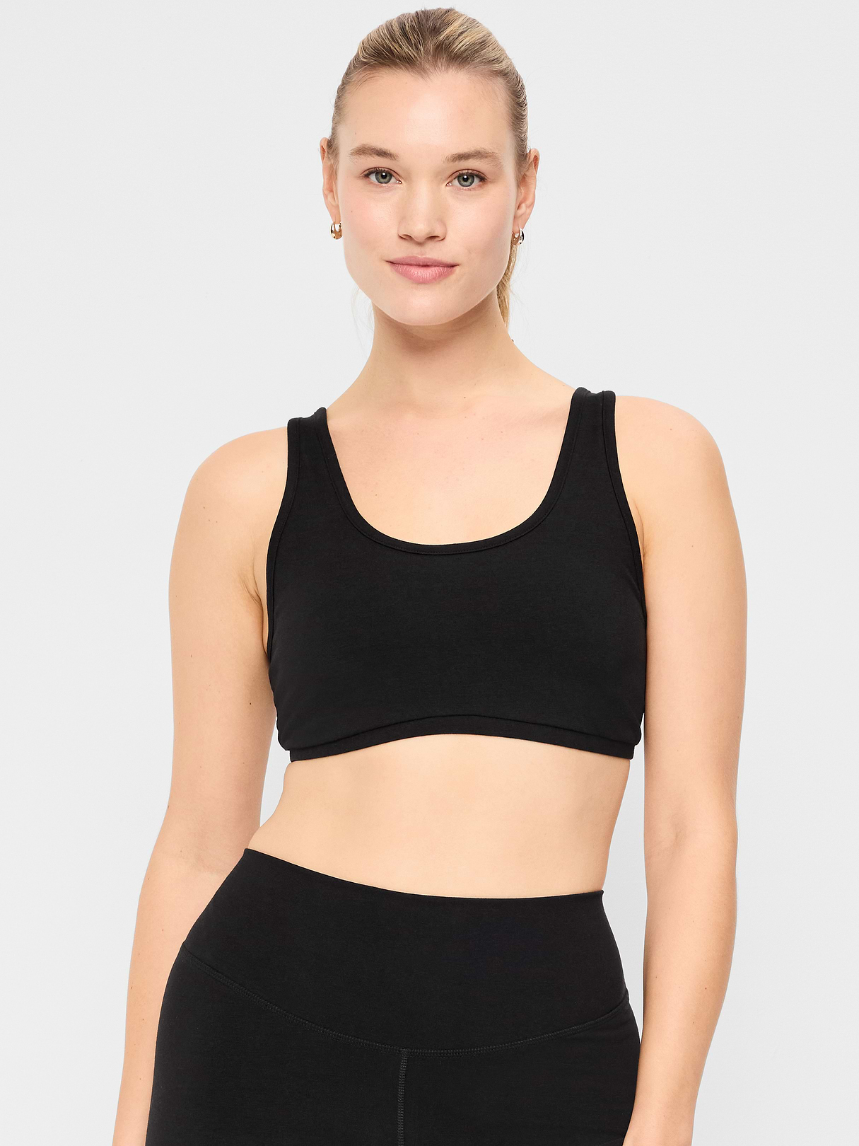 Light Support PowerChill Sports Bra - Black Jack