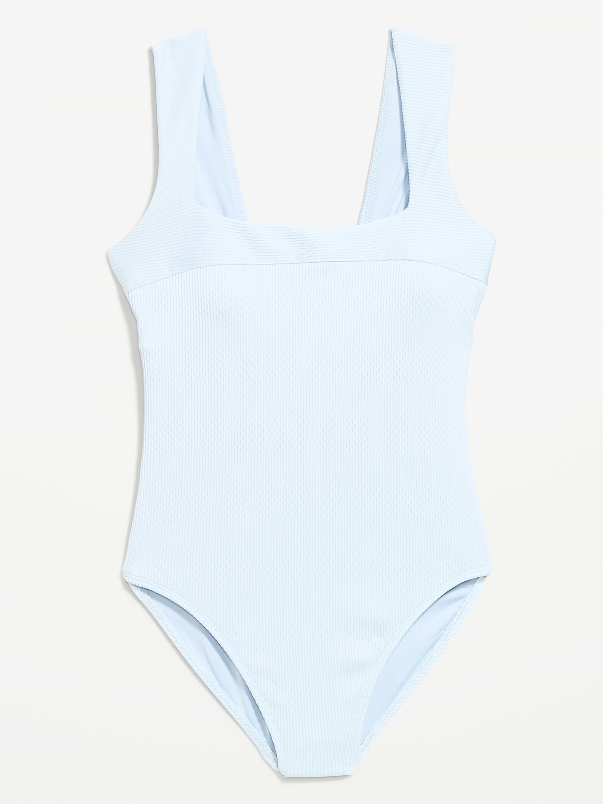 Ribbed One-Piece Swimsuit - Sky Maintenance