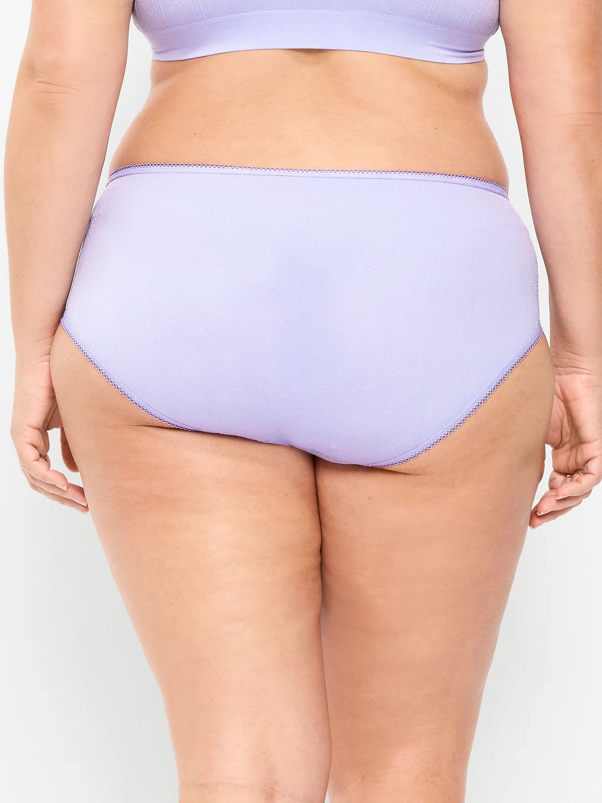 Seamless Hipster Underwear - Pale Cornflower