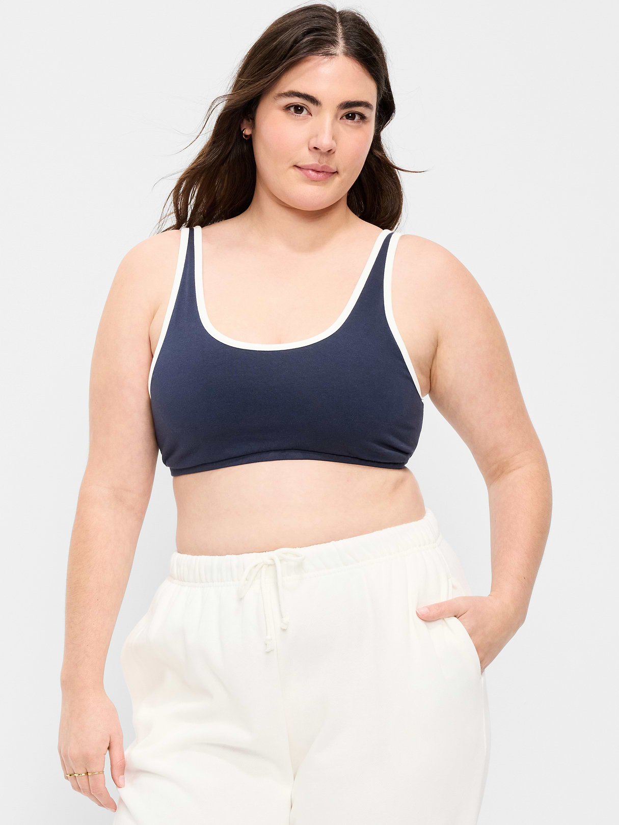 Light Support PowerChill Sports Bra - In the Navy