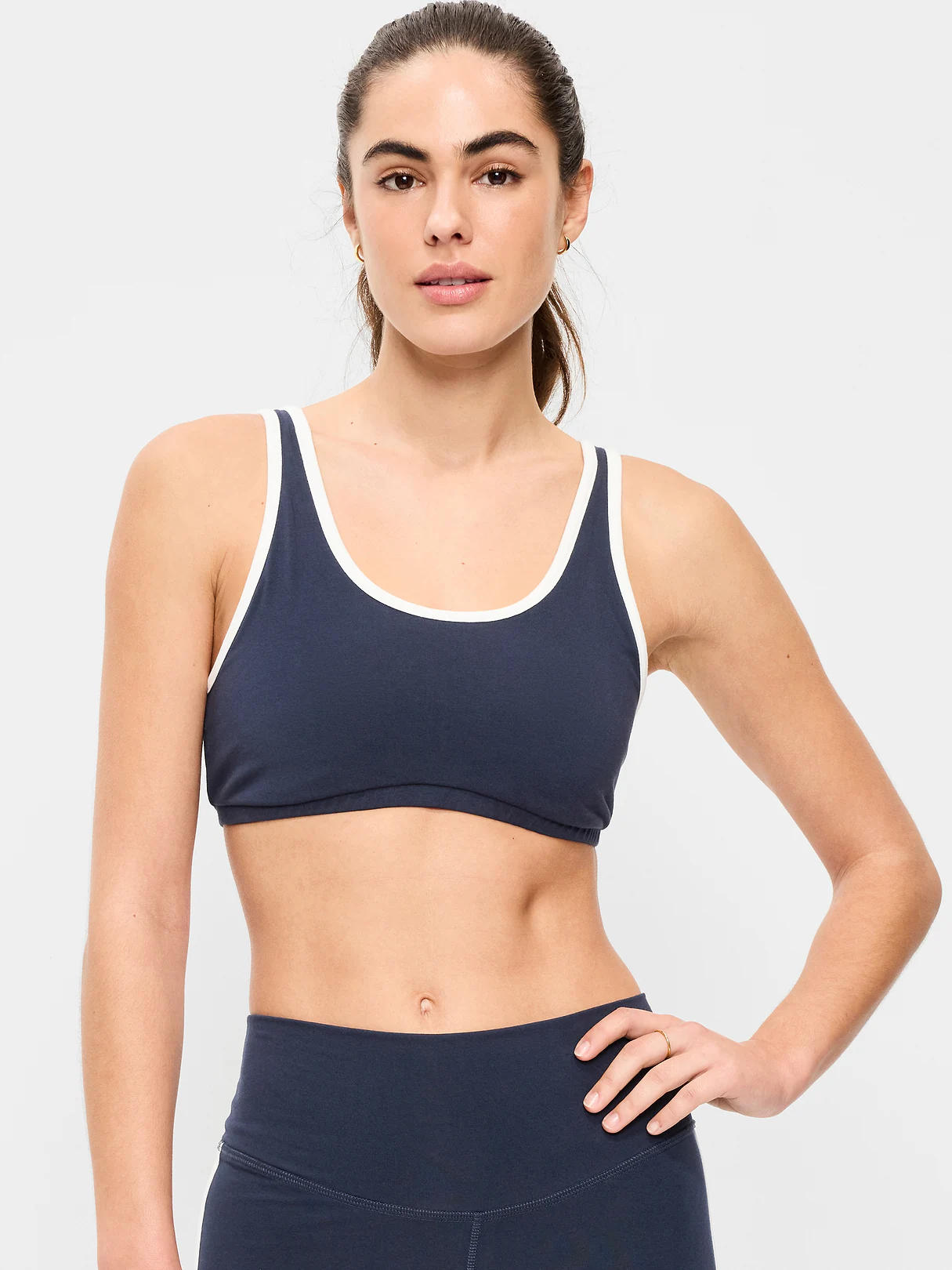 Light Support PowerChill Sports Bra - In the Navy