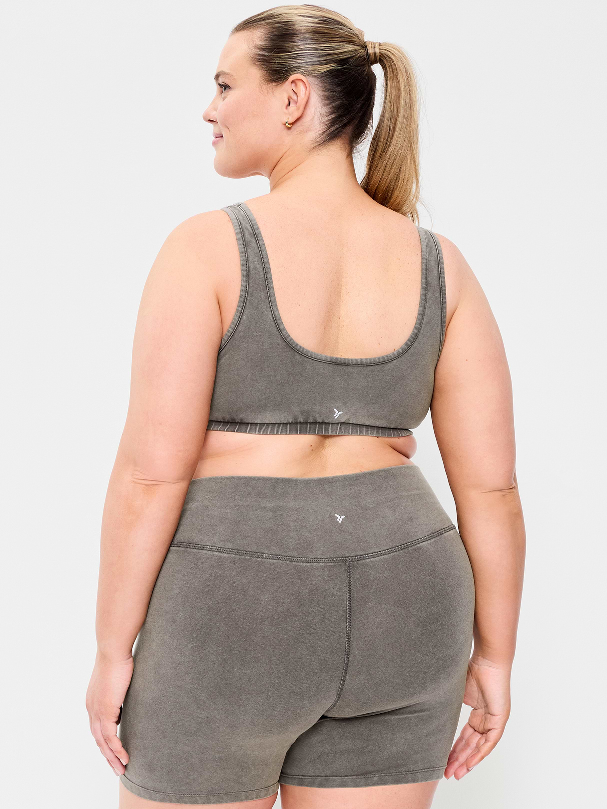 Light Support PowerChill Sports Bra - Panther (Washed)