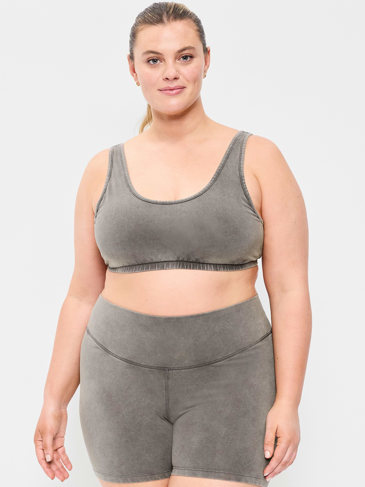 Light Support PowerChill Sports Bra - Panther (Washed)